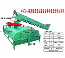 薯類制粉設(shè)備深加工工藝是什么呢？